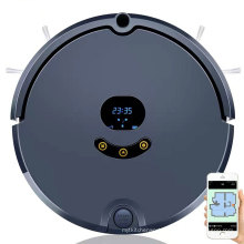 Smart Fully Automatic With WiFi App Timing Function Self Recharge Vacuum Cleaner Sweeping Robot